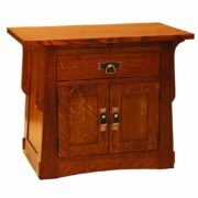 Aurora Crofter Door Nightstand with Pullout