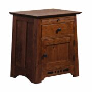 Pasadena Door Nightstand with Pullout