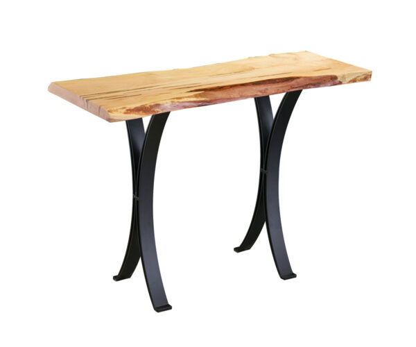 Wormy Maple Sofa Table