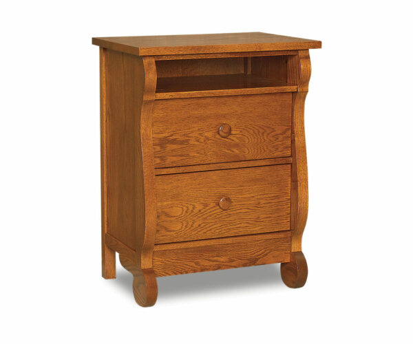 Old Classic Sleigh Nightstand