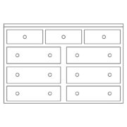 Oberlin Dresser and Mirror - Image 2