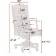 Star Executive Arm Chair - Image 3