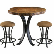 Spalted Sycamore Bar Table