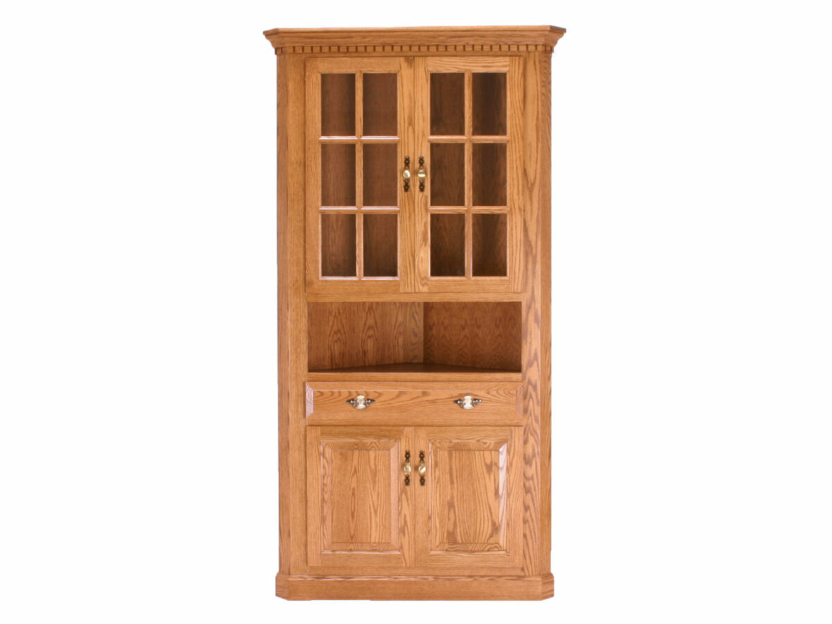 Traditional Corner Hutch