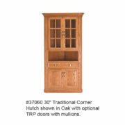 Traditional Corner Hutch - Image 3