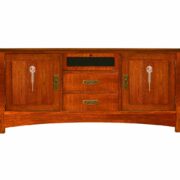 Craftsman 2-Door TV Console