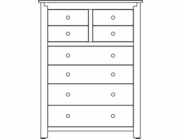 Hudson Limited 8-Drawer Chest