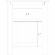 Hudson Limited Door Nightstand