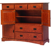 Old English Mission Grande Door Chest - Image 2
