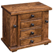 Barn Floor Jewelry Cabinet