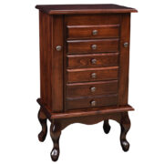 Queen Anne 35" Jewelry Armoire