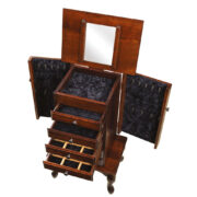 Queen Anne 35" Jewelry Armoire - Image 2