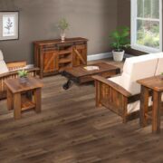 Kingston Sofa Table with Shelf - Image 2