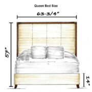 Uptown City Square Bed - Image 4