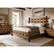 Cheyenne 2 Drawer Nightstand with Open Shelf - Image 2
