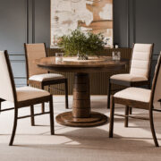 Liam Pedestal Table Collection