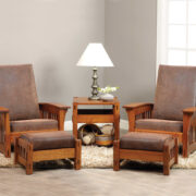 Morris Mission Ottoman - Image 3