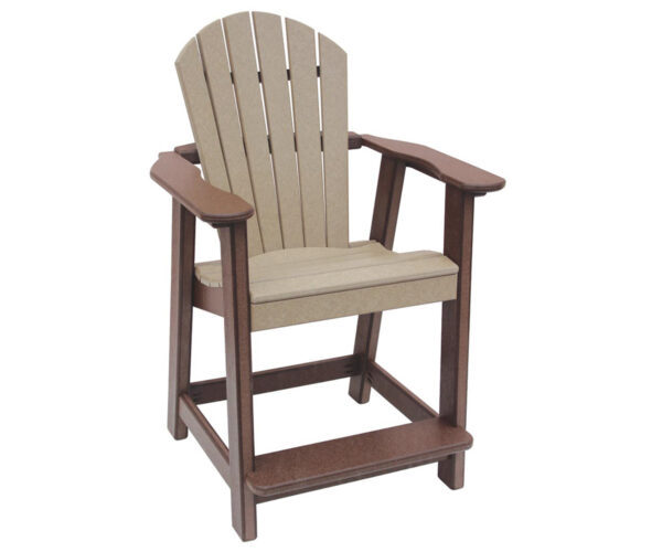 Comfy-Back Counter Chair