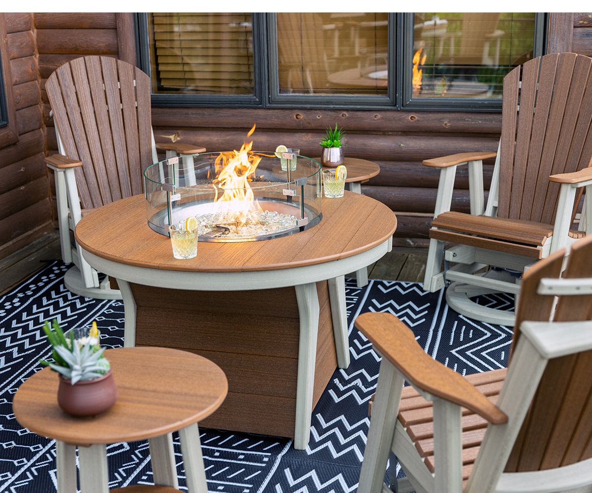 44" Round Fire Table - Image 2