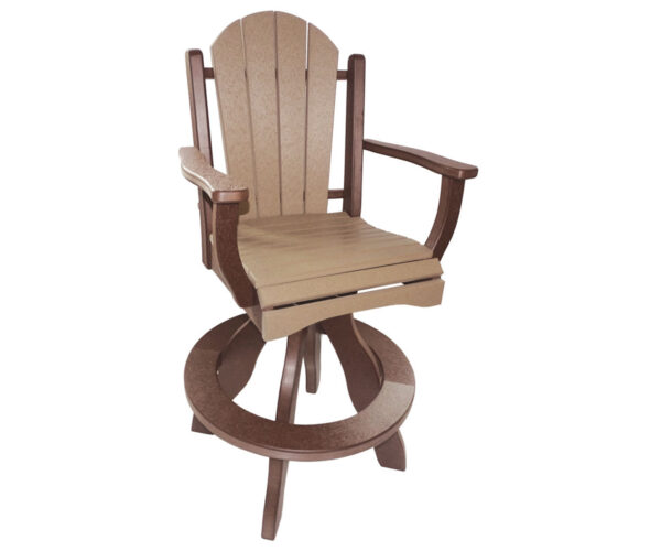 Daisy Comfy Arm Swivel Bar Chair