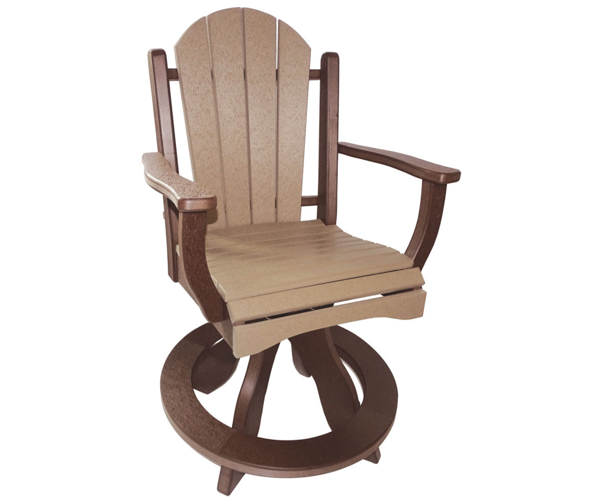 Daisy Comfy Arm Swivel Counter Chair