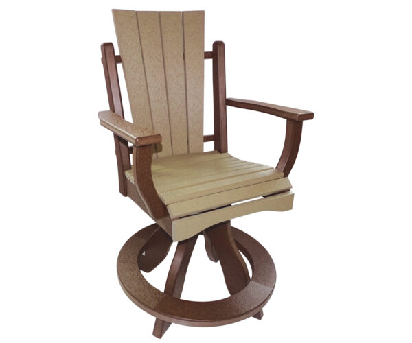 Daisy Square Swivel Counter Chair