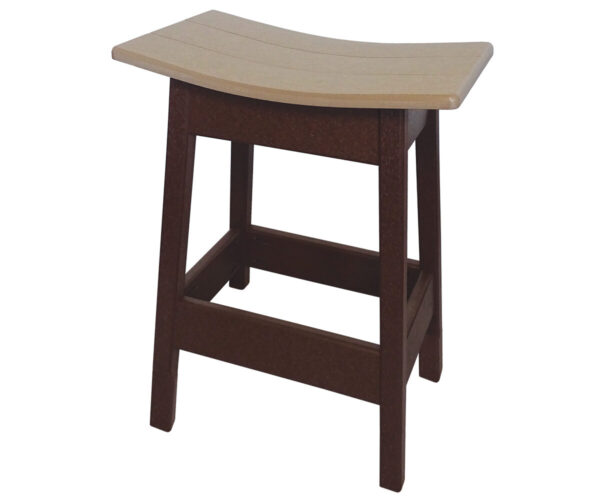 Bar Square Saddle Stool