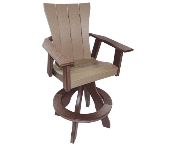 Craftsman Swivel Bar Chair