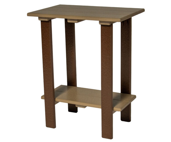 Rectangle Counter End Table