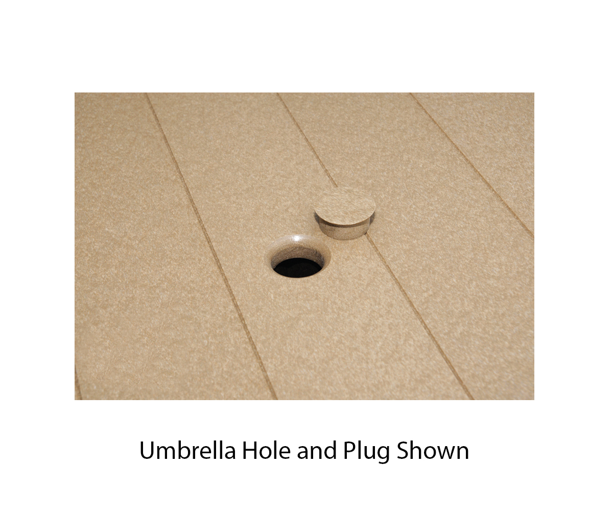 44" Square Brunch / Buffet Table - Image 2