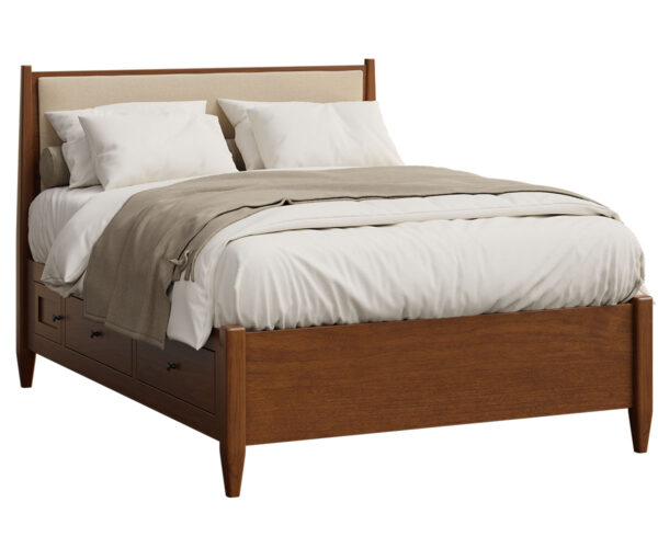 Nantucket Queen Bed with Drawer Units