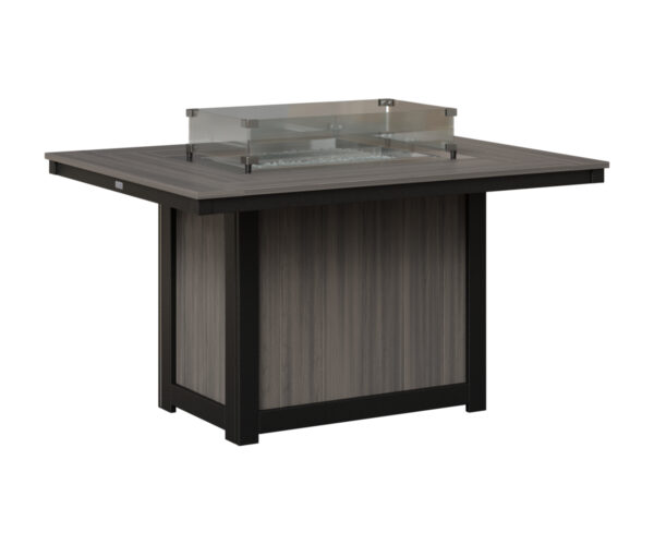 Donoma 42" x 54" Rectangular Dining Fire Table