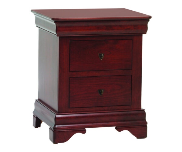 Louis Phillipe 2 Drawer Nightstand
