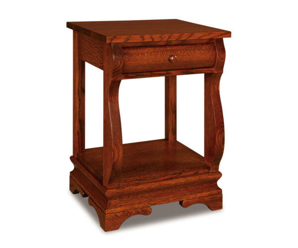 Chippewa Sleigh 1 Drawer Open Nightstand