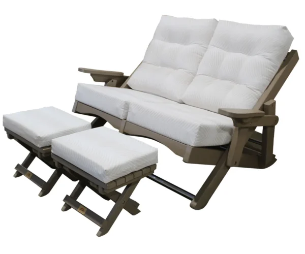Caribbean Folding Love Seat