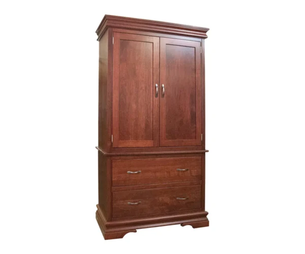Heirloom Sleigh Armoire