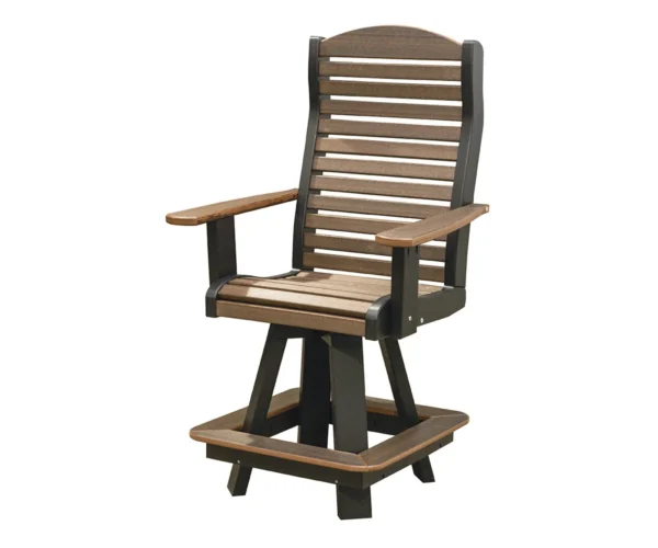 Lumbar Counter Height Swivel Chair