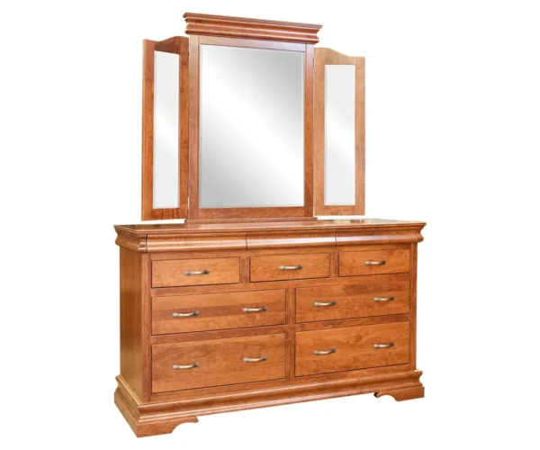 Heirloom Sleigh Dresser