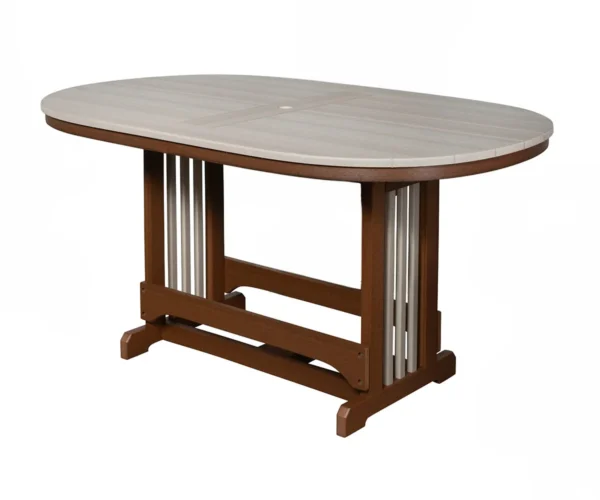 Oval Balcony Table - 44x72