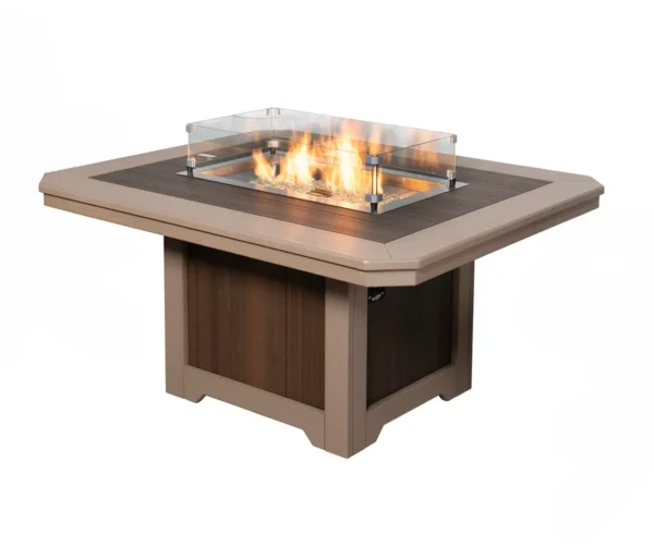 Rectangle Firepit Table - 44x54