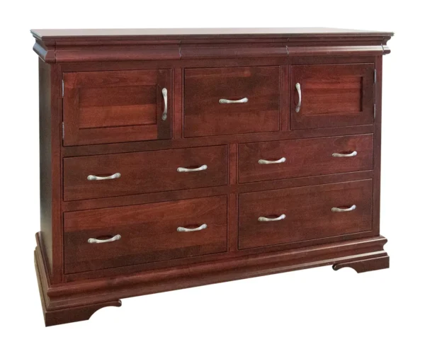 Heirloom Sleigh Mule Dresser