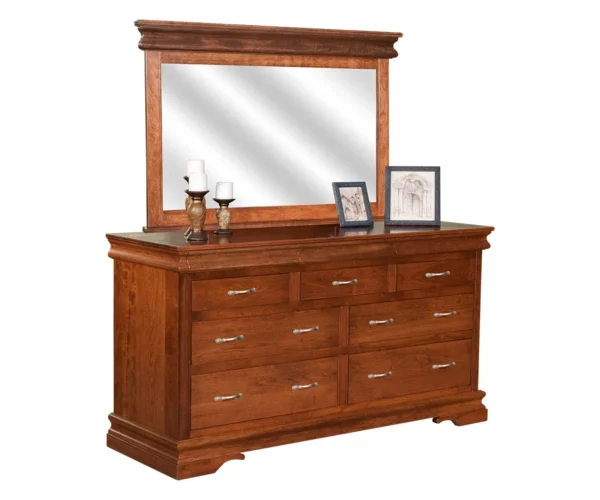 Heirloom Sleigh Large Dresser